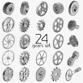 24 Gears Set